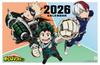 TV Anime Hero 2026 Wall Calendar "My Academia" CL-021
