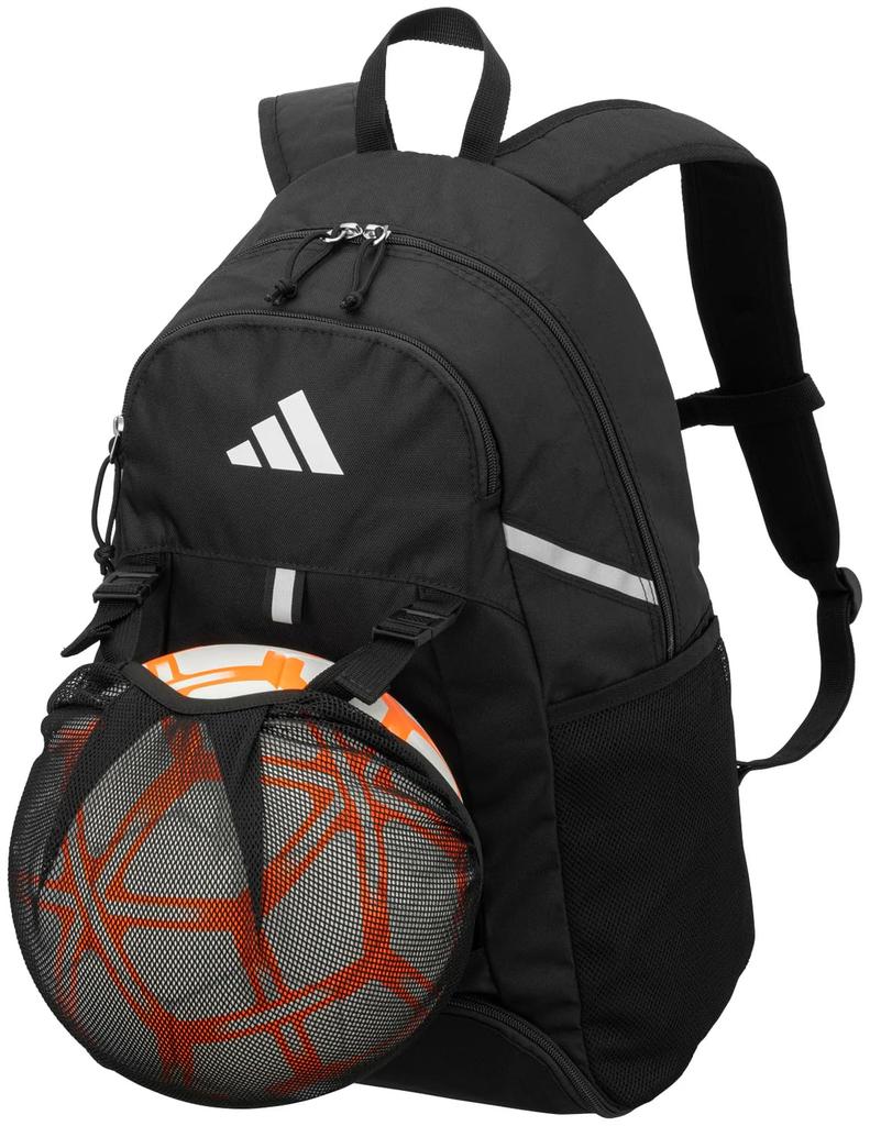 Adidas Soccer Rucksack Bag Ball Daypack Kids Black X Blue X Yellow Width 31 X Height 45 X Depth 18cm ADP43BKYB