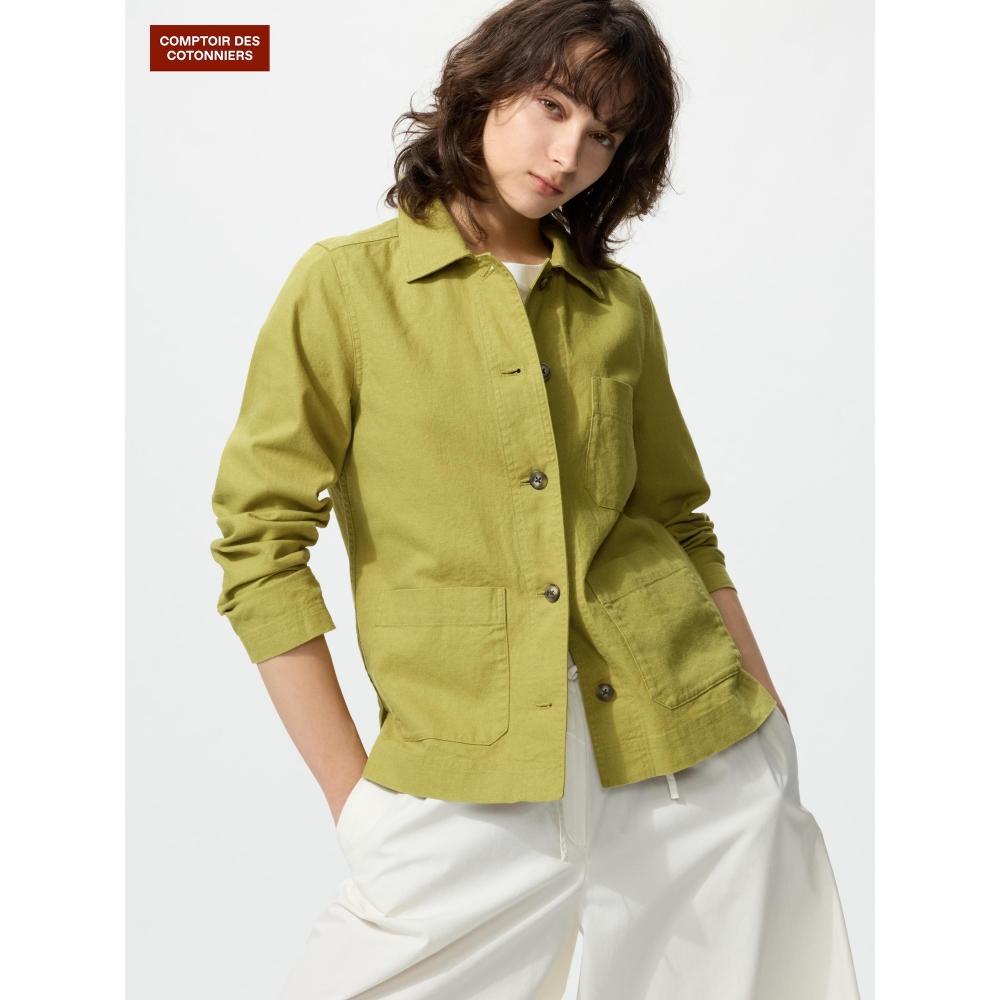 Uniqlo Japan Linen Cotton Jacket