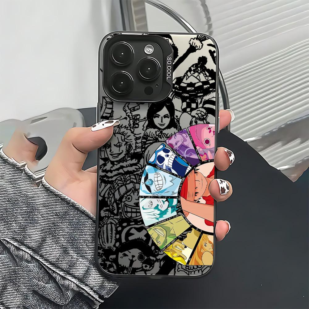 ONES PIECES Luffys Phone Case For iPhone 17 17e 16e 16 15 14 13 12 11 mini Pro Max X XR XSMAX 8 7 Air Plus Anti Fall Matte