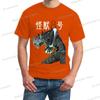 Anime Kaiju No 8 Print Men T-shirt Hot Sales Graphic Kaiju Hachigou Short Sleeve T Shirt Female Funny Manga Kaiju No 8 Tops Tee