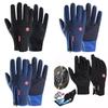 Stylish Black Touch Screen Winter Gloves Featuring Waterproof And Windproof Design