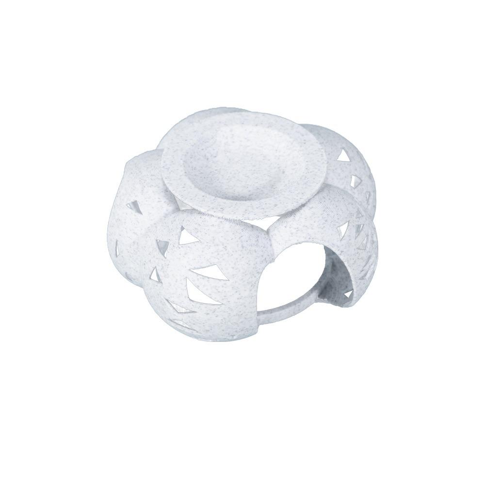 

Decorative Shrimp Small Cave Irregular Porous Fish Shelter Cave Landscaping Supplies белый