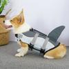 Verão Filhote de Cachorro Grande Maiô Tubarão Sereia Forma Pet Colete Salva-vidas para Cães Pequenos Grandes Corgi Shiba Inu Roupas mascotas Roupas