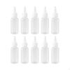 10 Pieces Dispensing Bottles Liquid Dropper Packing Sample Bottle Jars with Portable and