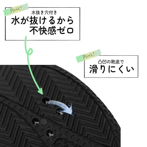 Reef Tourer Adult Marine Shoes, Lightweight and Compact, with Good Drainage, Convenient for Swimming and Shellfish Digging, Black, Size 26cm, RA8001