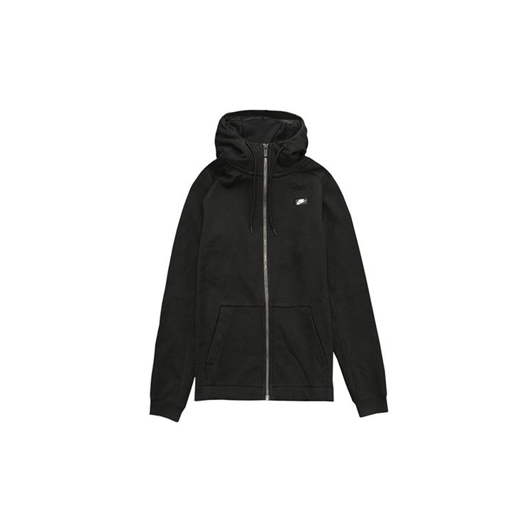 Nike Sportswear Full-Zip Hooded Training Jacket Men s Black AR1725-010 S