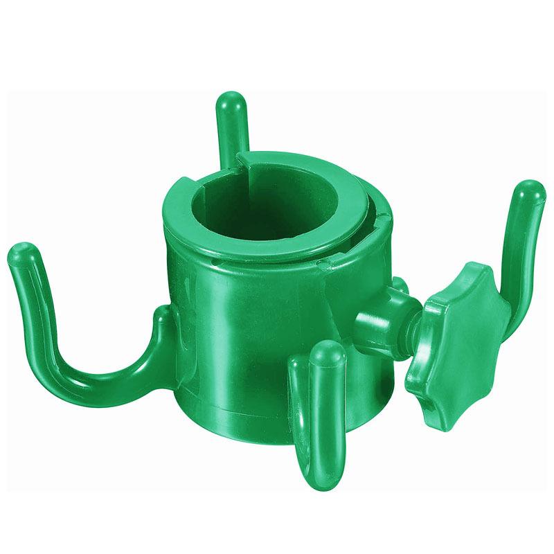 Outdoor Strandsonnenschirm Haken Tragbar Camping Reise 4 Haken Kunststoff Sonnenschirm Haken für Handtücher/Kleidung/Sonnenbrillen/Taschen-Zubehör