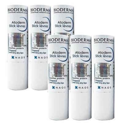 Atoderm Stick Levres Batom Protetor Labial 4g x 6