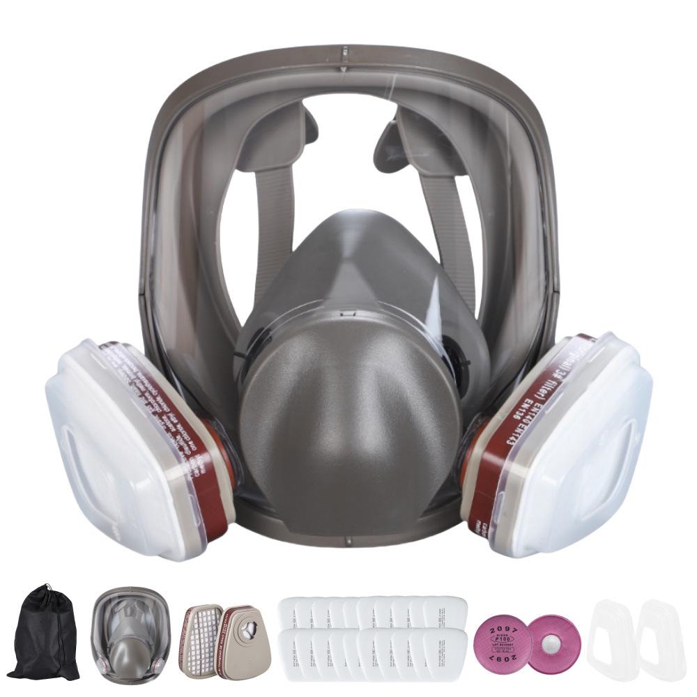 Multipurpose Respirator Mask for Spray Painting, Dust, Chemicals, Pesticides, and Decorating - 6800 Style