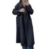 New Double-sided Cashmere Coat, Long Woolen Coat, Lazy Style Temperament Elegant Cashmere Coat
