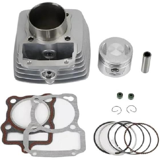 Συμβατό Με 65.5mm Αξεσουάρ Μοτοσυκλέτας Κιτ Κυλίνδρου Κινητήρα 150CC Έως 250CC Διάμετρος Κυλίνδρου Κινητήρα CG150 ZJ150 ZJ 150 CG 150(Κανονικό Σετ Εμβόλων)