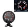 3.75   Automobile Refitted Instrument Black White Light Tachometer 0 8000 Pointer Tachometer 92mm