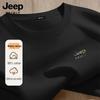 JEEP SPIRIT Herren Baumwoll-T-Shirt mit Aufdruck