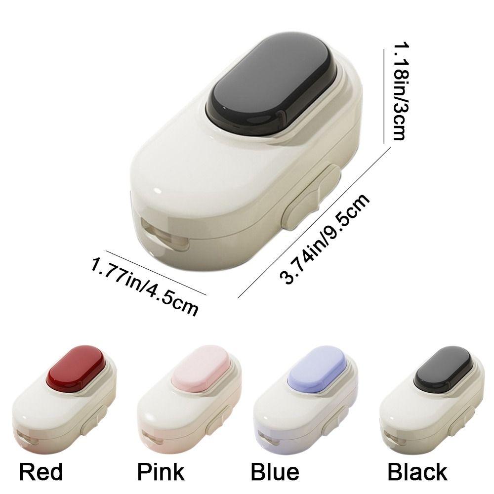 2-in-1 Dopamine Pill Cutter Anti-cutting Hand Moisture-proof Pill Storage Box Safety Button Dust-proof