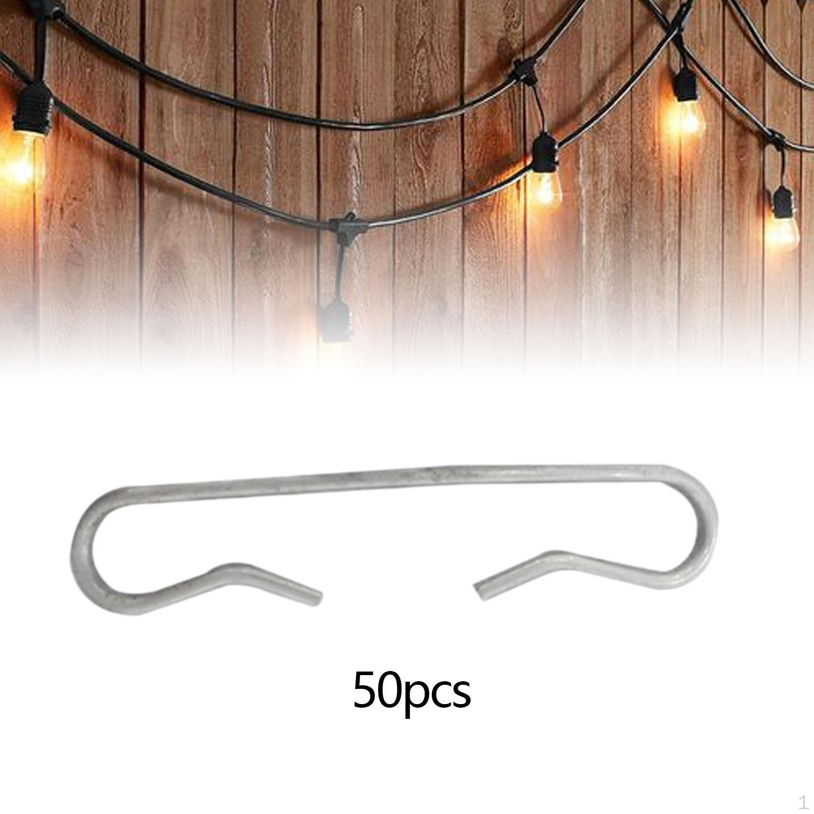 

50 Count Outdoor Wire Light Clip for Heat Cable Roof Installation Style A