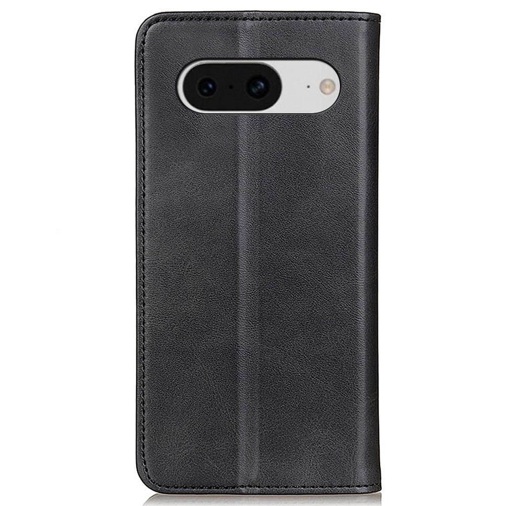 For Google Pixel 8 Split Leather Phone Case Folio Flip Stand Wallet Shockproof Protective Cover