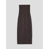Anggae Llama Blend Long Skirt Brown