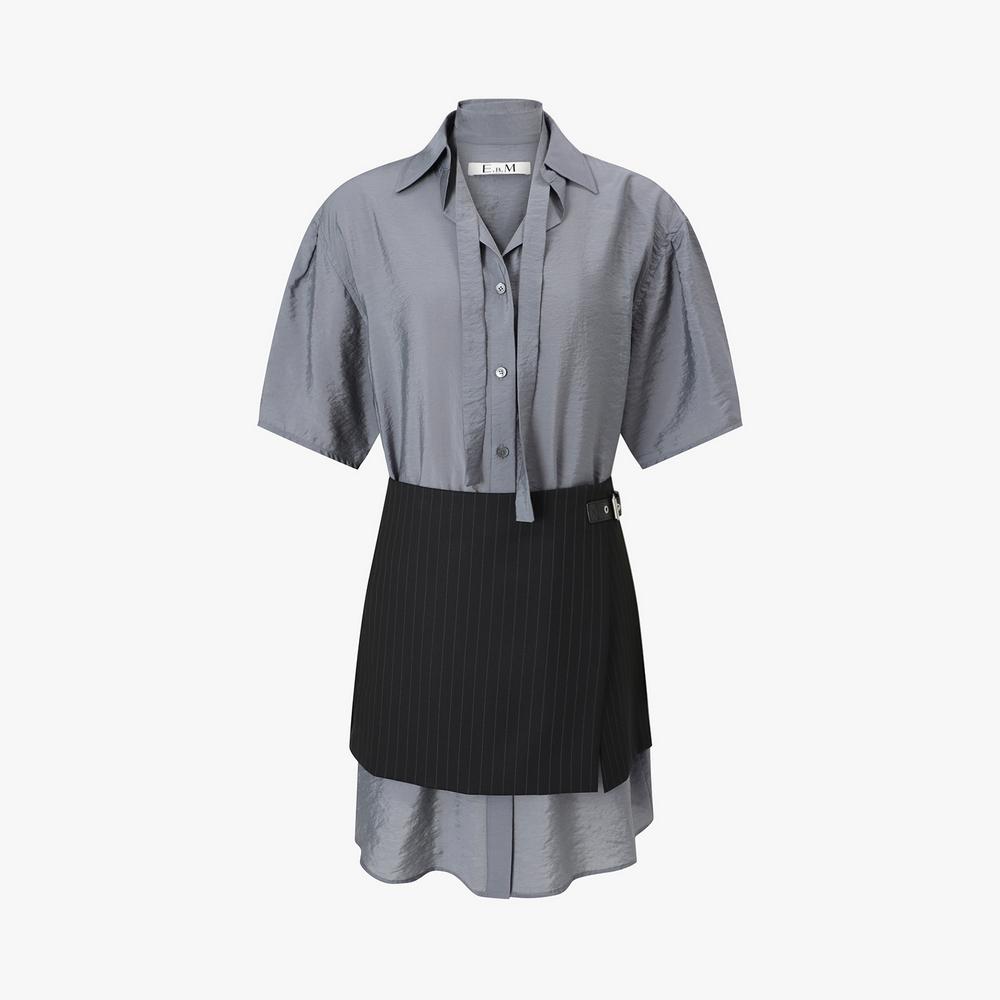 Ibiem Skirt Overtie Tie Layered Dress Emq6Wop070
