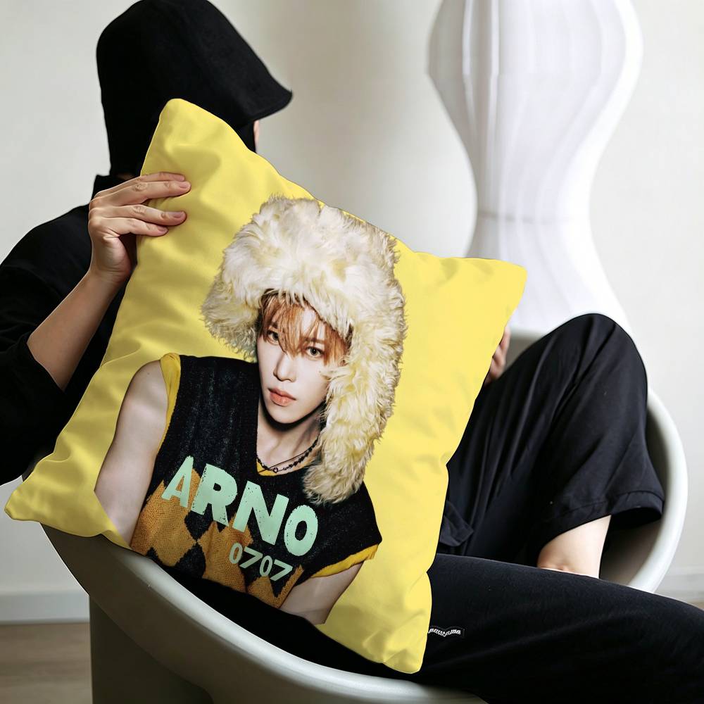 popular Kpop Group A-ALD1 singer Pillow Anime Pillow Sofa Bed Head Pillow Cover Cushion Cover 45x45 cm Fashion