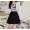 2025 Summer Women's Pleated Midi Skirt: Trendy, High Waist, Slim Fit, Versatile for Students.