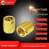 307/308 Stainless Steel Self-Tapping Thread Protection Inserts - Three-Hole Type M3/M5/M8/M12/M16