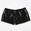 Sexy Shortts2025 Summer New Foreign Trade Women Leopard Print Print Sequins Tight Gyaru Sexy hot pants