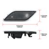 2x For Benz W212 E-Class E300 E350 E550 E63 AMG Sedan Wagon 2010-2013 White OEM Side Marker Lights Auto Fender Flare Lamps