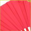 A34R 6X Bamboo Structure Of Kung Fu Tai Chi Wushu Martial Arts Hand Fan Red