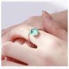 Adjustable Open Ring Women Men Geometric Mermaid Bubble Design Minimalist Boho Vintage Style Copper Jewelry