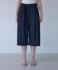 ODER [Set]_Two-Way Cropped-Length Slacks + Multi-Strap - Navy