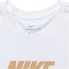 Nike Flag Emblem Print Sports Short Sleeve T-Shirt Men Tops White CT6550-100