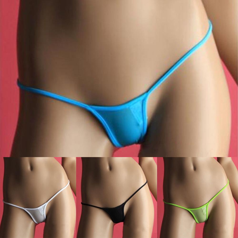Thongs Womens G-String Comfortable Low Waist M-2XL Micro