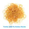100/300/1000PCS Natural Rubber Bands 38mm Diameter Rubber Fasteners For Documents Files Cash Notes Office Desk Binding Supplies