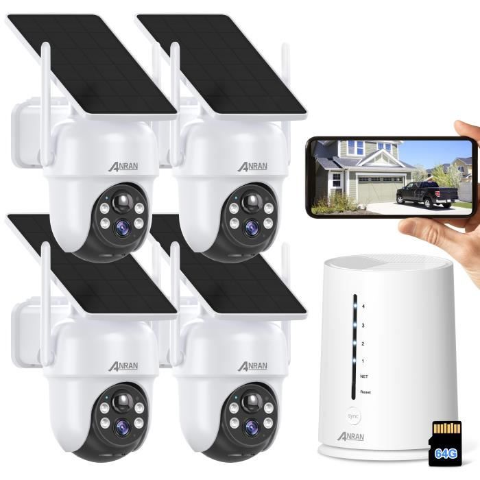 mordre physiquement Oeuf caméra surveillance extérieur sans fil autonome sans wi