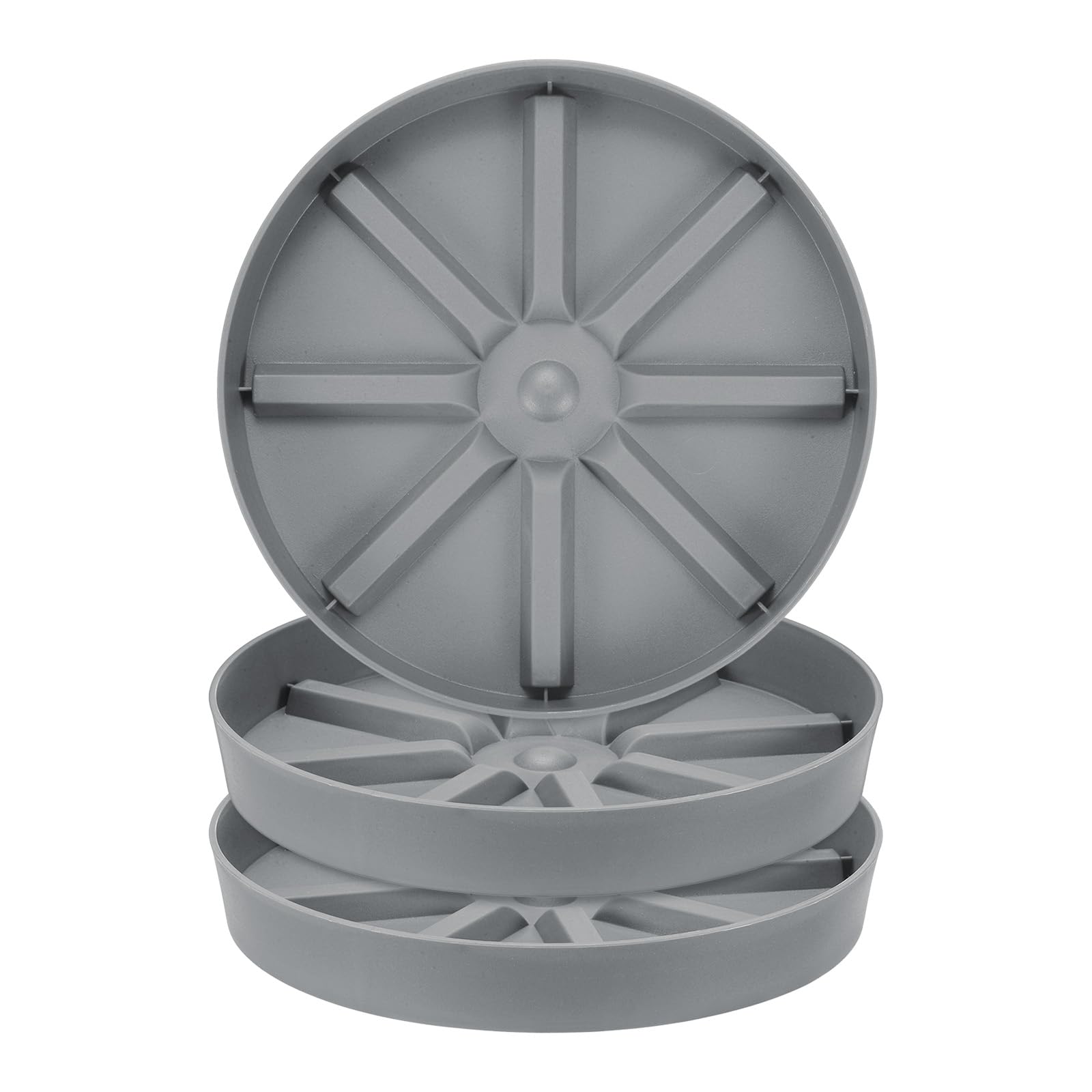 

M METERXITY 3 шт. Поддоны для растений Поддоны для цветочных горшков Толстые корневые пластиковые поддоны для растений для поддонов для полива цветов 7 Антикоррозийные для помещений/улицы