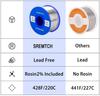 50g  100g New Solder Wire Rosin Core Solder Wire 0.8mm 2% Flux Reel Welding Line Soldering Wire Roll