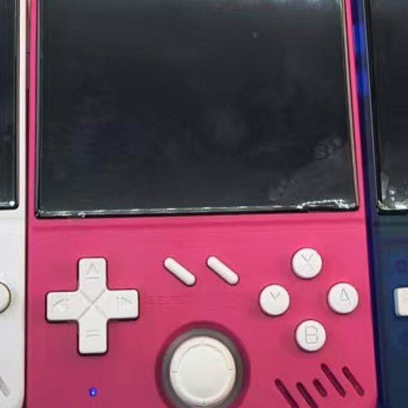 Portable Retro Gaming Console 64GB Build In Open Source System Compact Design High Resolution Screen For Game Experience