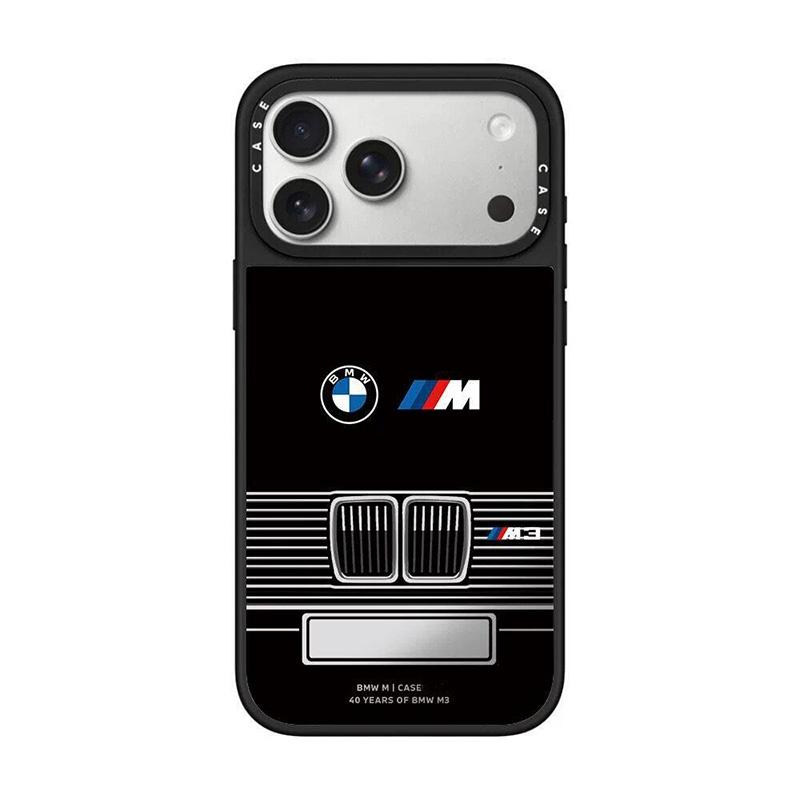 BBKG7 For BMW M Power MagSafe Optional Phone Case Shockproof Magnetic Protect Cover For IPhone 17 16 15 Plus 14 13 12 Pro Max Sticker