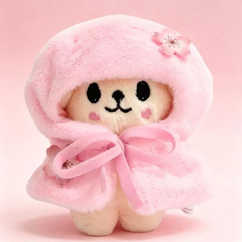 Popular New Product Stray Kids 10cm Plush Doll Cloak Baby Pendant Keychain SKZ Suitable as Christmas and Birthday Gift