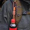 Portable Water Bottle Lanyard Backpack Pendant Keychain Travel Mountaineering Essential Water Bottle Buckle Hanging