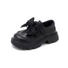 Girls Shoes Genuine Leather Children's Princess Small Leather Shoes 2025 Spring and Autumn New Lightweight Soft Sole British Style Black Single Shoes