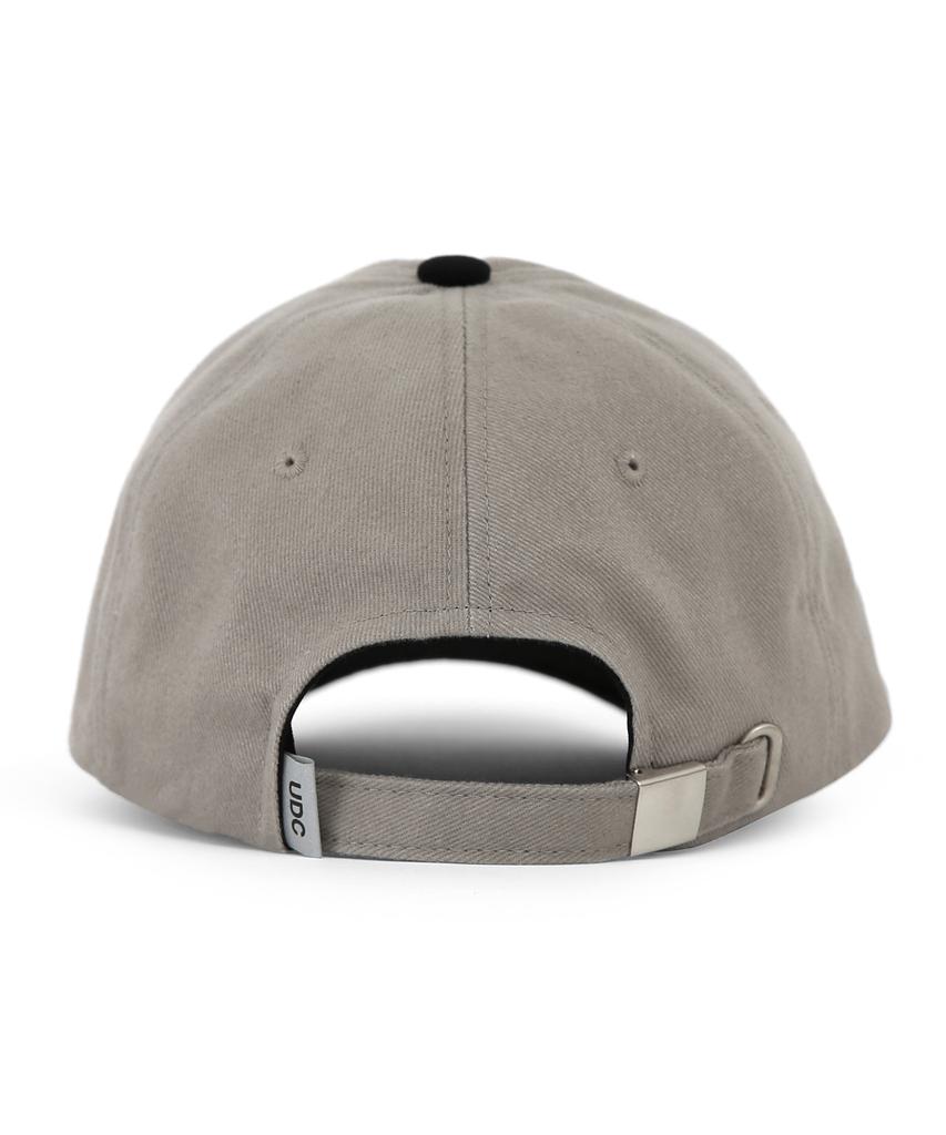 Eondeok Eonteulol Cotton Color Block Ball Cap Color Shadow / Classic Bb / Black Grey