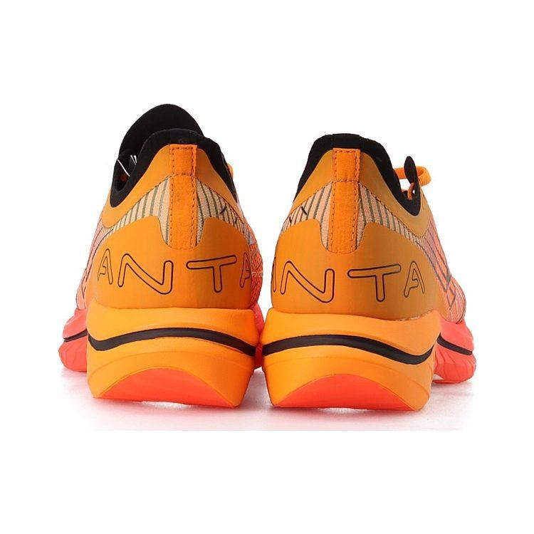 Anta C202 GT Abrasion Resistant Breathable Low top Running Shoes Men's Yellow Red Black 112145589S-6