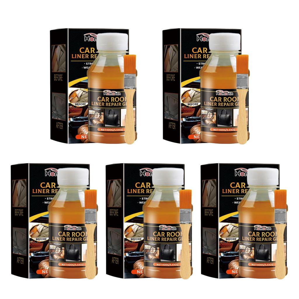 Auto Ceiling Interior Strong Repair Non-Trace Adhesive Brush Kits Special Top Lining Repair Quick Drying Temperature Resistance