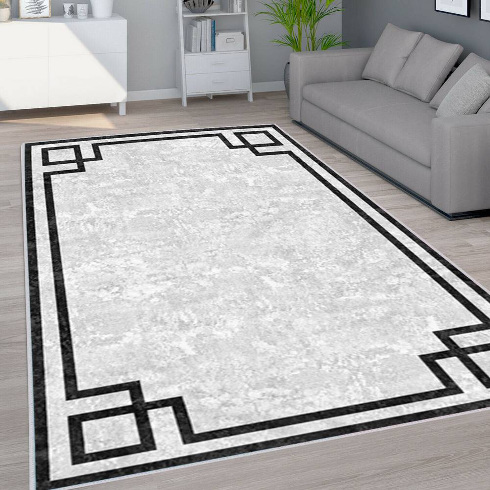 

Моющийся ковер с принтом Rovigo Home RVG1573-HT363 50X80 серый