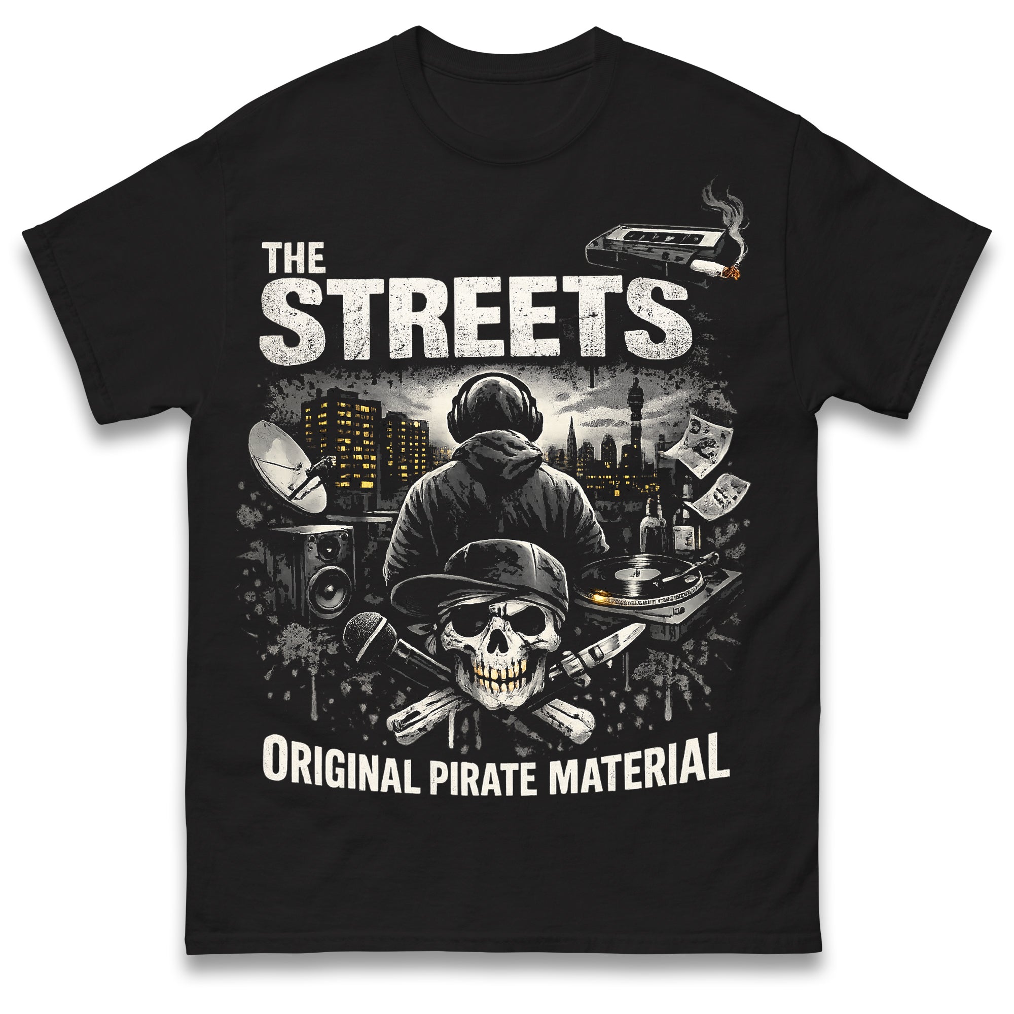 The Streets Original Pirate Material T Shirt Tshirt Mens Womens Unisex Tops Tees S