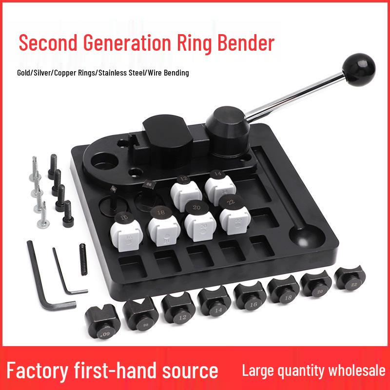 Doblador de Anillos para Joyería: Máquina de Prensado y Conformado de Oro, Plata y Cobre