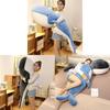Plush Mollusk Whale Toy Marine Animal Stuffed Doll Home Decoration Kids Gift