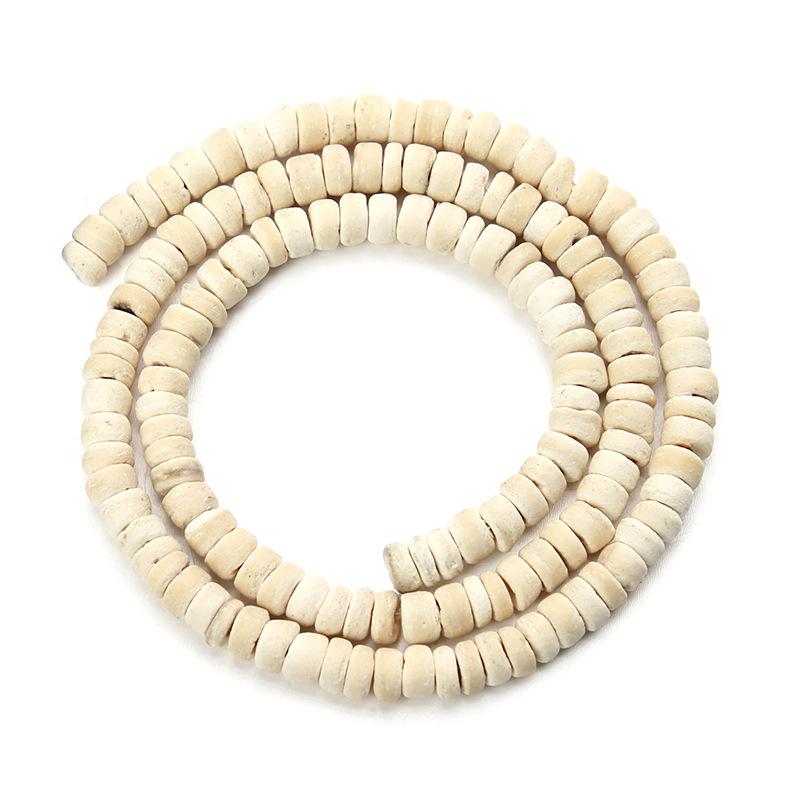 Coconut Shell Spacer Beads for DIY Jewelry: Bracelet & Necklace Craft Beading Supplies
